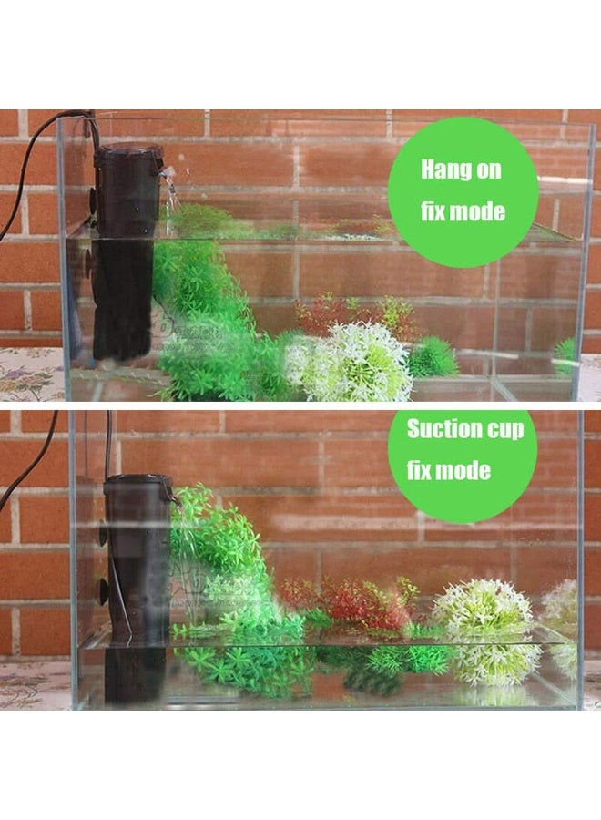 فلتر حوض السمك ذو الشلال الأسود - HJ005 - فلتر للسلاحف - 5 واط - Image 4